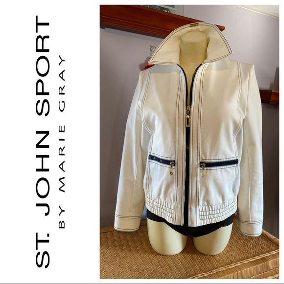 St. John Sport by Marie Gray Jackets & Blazers - St. John Sport by Marie Gray Jacket